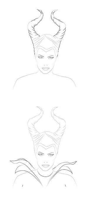 Eine detaillierte Anleitung zum Zeichnen: Maleficent und seine Eigenschaften