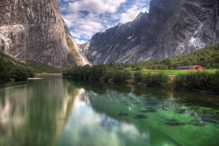 Berge von Norwegen: Foto, Name