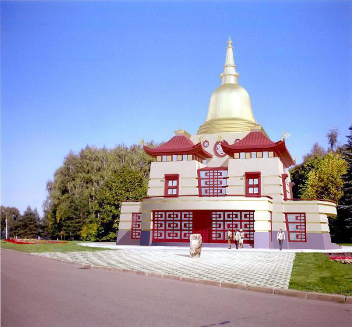 Der erste buddhistische Tempel in Moskau
