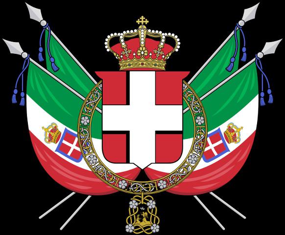 Emblem von Italien, das bedeutet 
